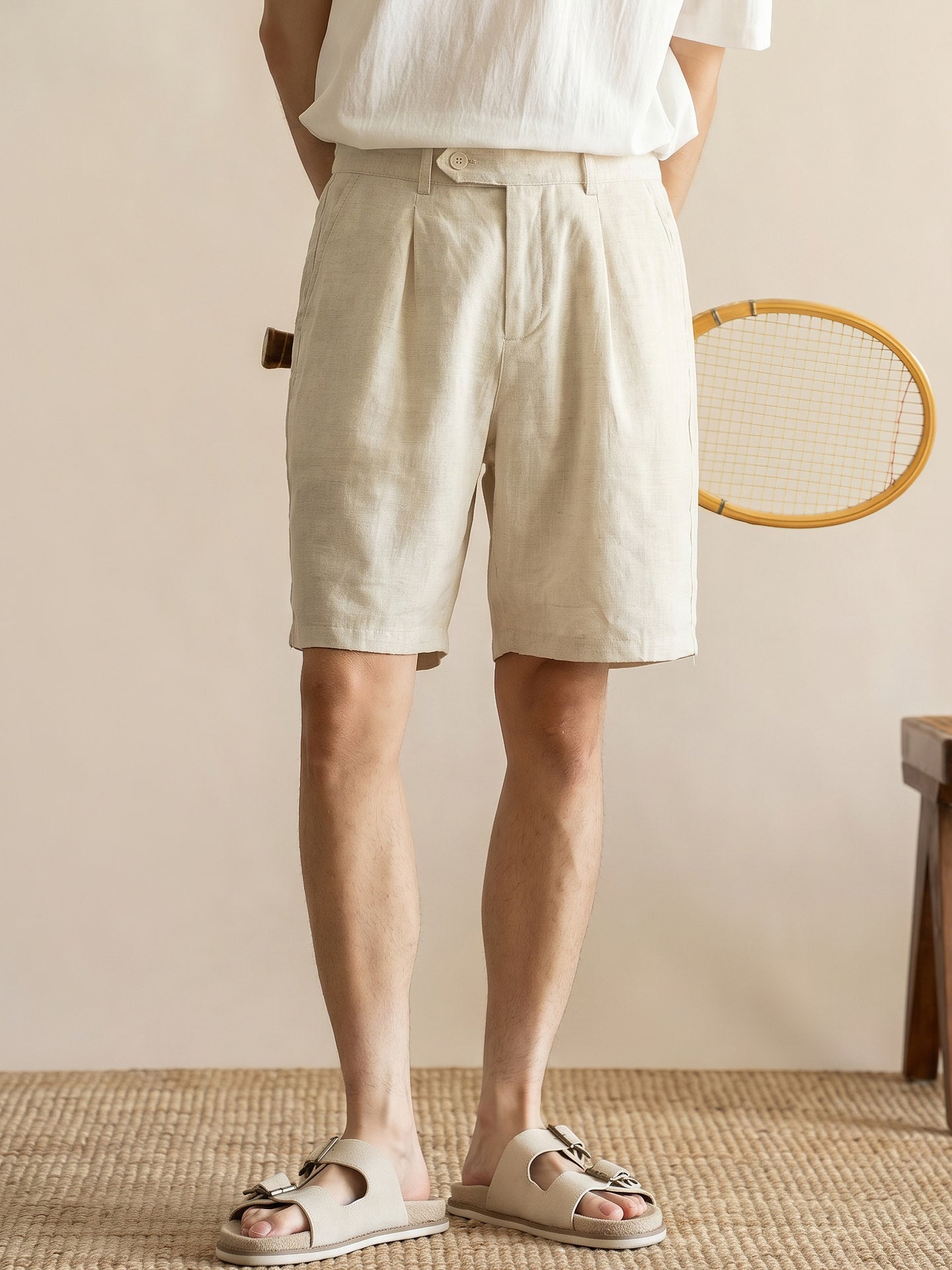 Pure Linen Summer Shorts