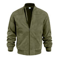 Suede Bomber Jacket