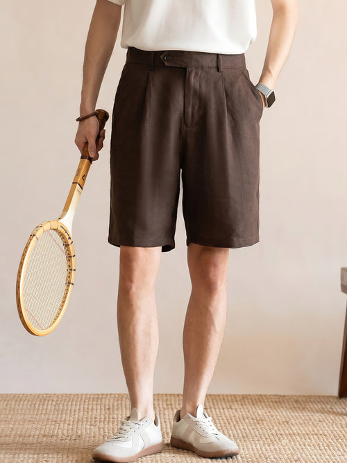 Pure Linen Summer Shorts