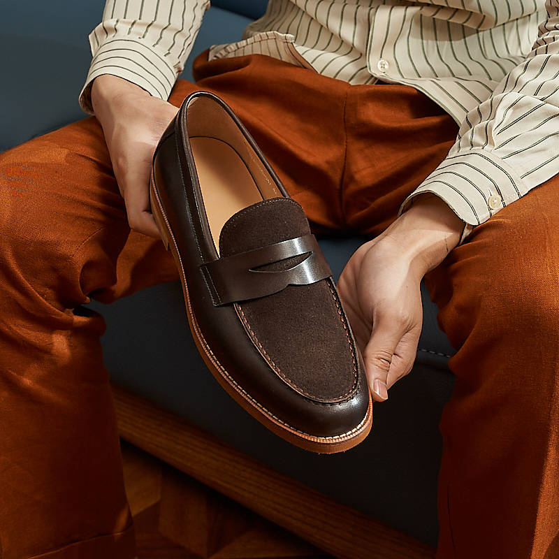 Leather Loafers