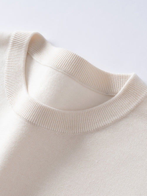 Mulberry Silk Cashmere Blend T-Shirt