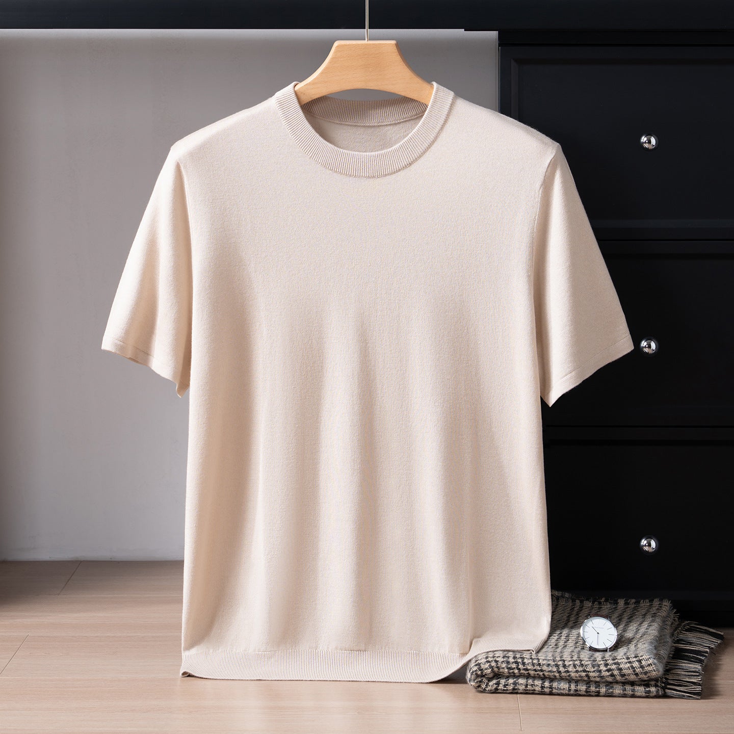 Mulberry Silk Cashmere Blend T-Shirt