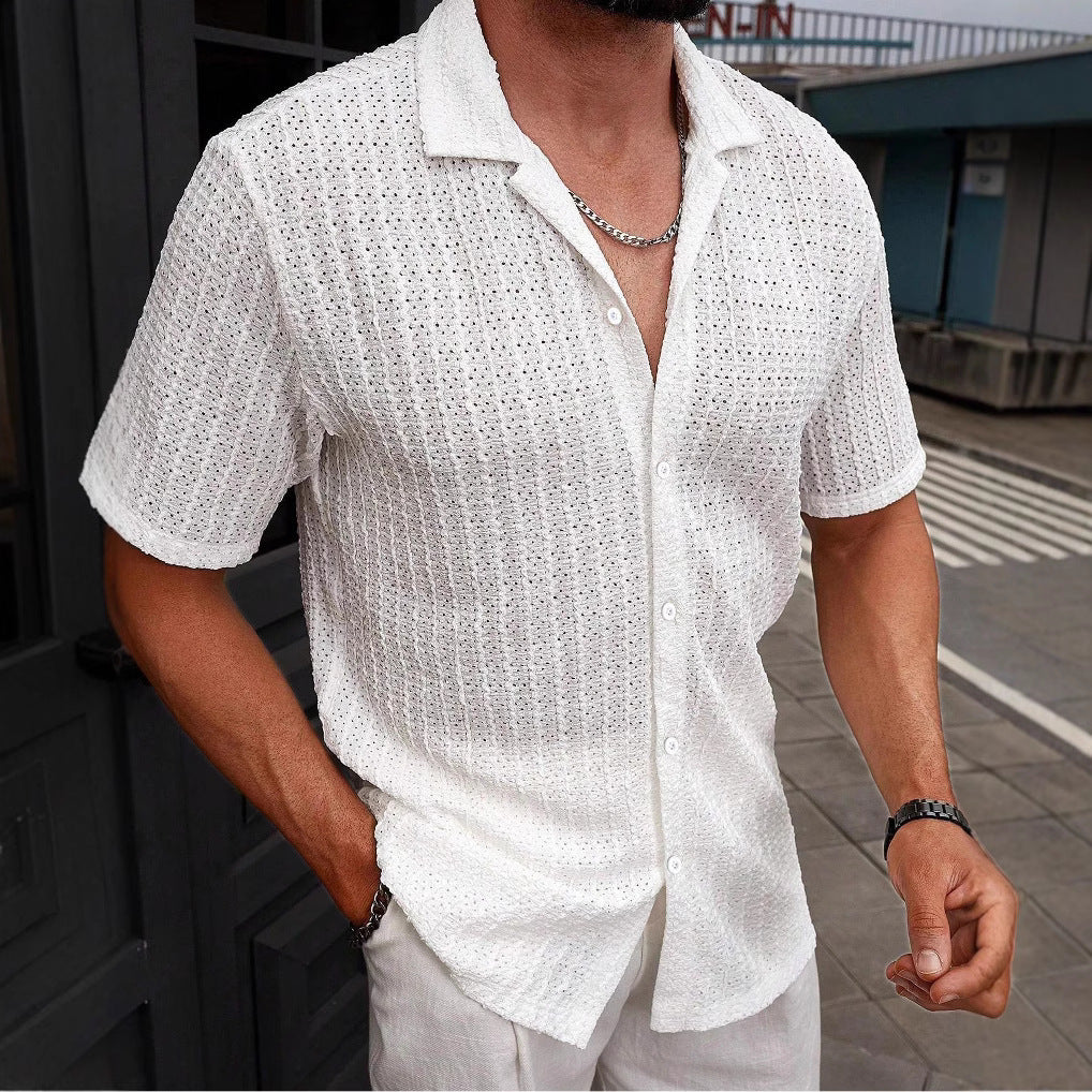Patterned Lightweight Summer Shirt