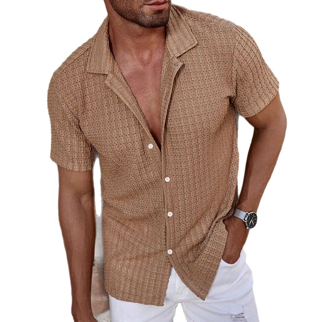 Patterned Lightweight Summer Shirt