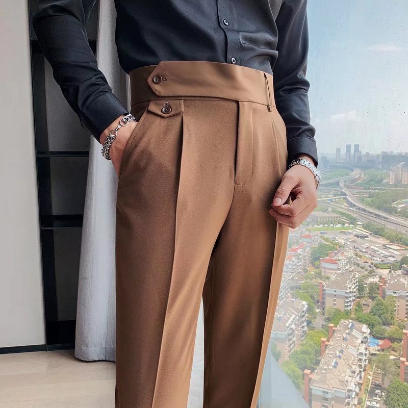 Straight Fit Old Money Trousers